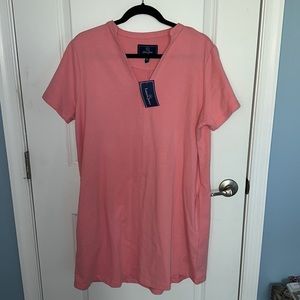 NWT Lauren James Lainey Dress in Geranium Pink.